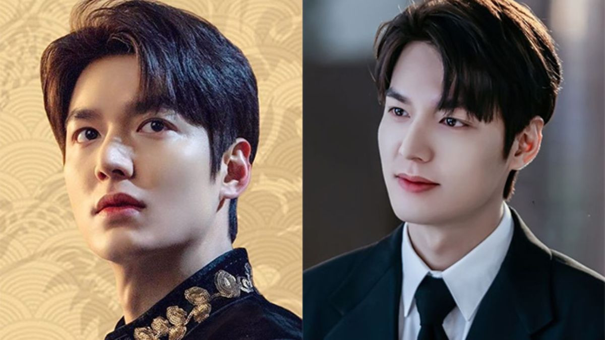 Kiểu tóc 7/3 nam với mái được để rũ tự nhiên che một phần trán