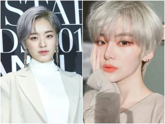 Kiểu tóc bob layer bạch kim