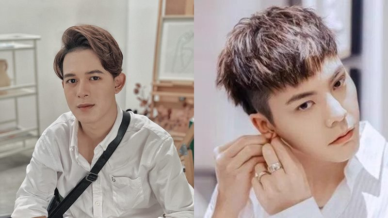 Kiểu tóc mái dài dành cho nam mặt dài trán cao