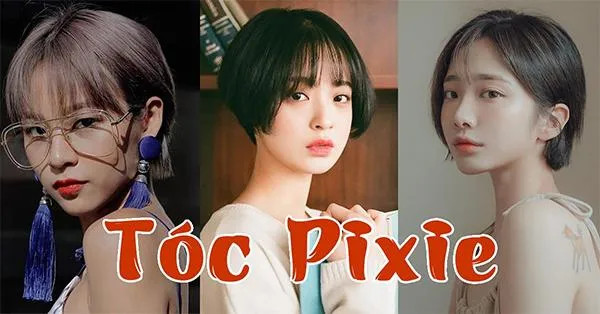 Kiểu tóc Pixie lệch