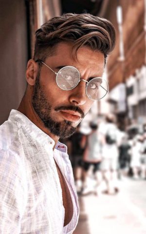 Kiểu tóc side swept nam cổ điển và hiện đại