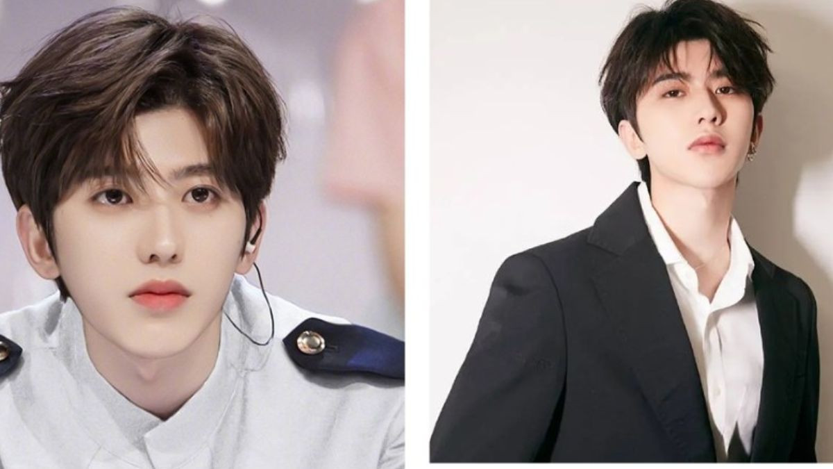 Mẫu tóc 7/3 giúp cân đối đường nét khuôn mặt tròn